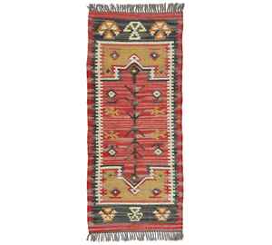 Alfombras Kilim de Yute y Lana Tejidas a Mano para Habitación Infantil, Sala de Estar, Dormitorio y Estudio - Product Image 2