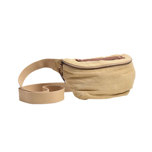Sac banane léger en toile imperméable, sacoche de sport à bandoulière réglable avec fermeture éclair, idéal pour les voyages, personnalisable avec logo - Product Image 1