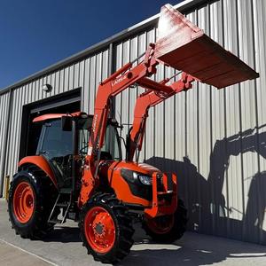 Pour tracteur agricole diesel 4x4 de 90 CV avec boîte de vitesses, boîte de vitesses compacte robuste et pompe - Product Image 6