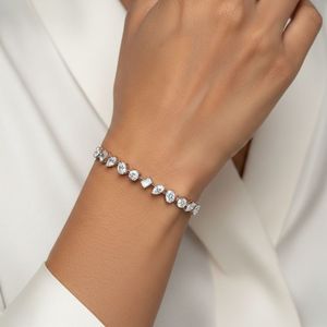 Pulsera de diamantes de tenis de formas mixtas de 5.00 quilates - Product Image 2