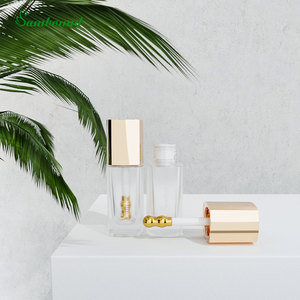 Envase de 30 ml para Base de Maquillaje, Color Oro/Plata Oxidado, Cabezal de Brocha de Aleación de Zinc, Brocha Metálica No Absorbente, Envase Cosmético Líquido - Product Image 6