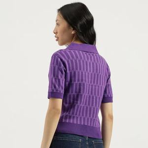 Polo de Algodón Cómodo para Mujer, Polo de Corte Refinado para Mujer, Polo Casual de Alto Rendimiento para Mujer, Polo Clásico Contemporáneo para Mujer - Product Image 4