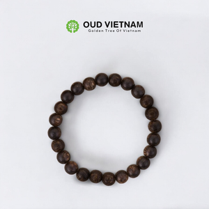 Handmade Vietnam Oud Agarwood <b>Bracelet</b> 8mm 22 Beads-Underwater UOB822 - Product Image 4