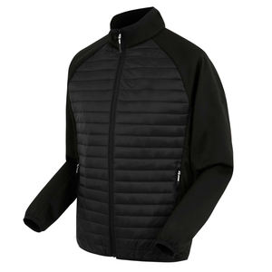 Veste de golf sportive légère pour homme personnalisée, entièrement zippée, matelassée, chaude, hybride, style doudoune - Product Image 4