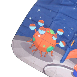 Capas de peluquería para niños profesionales, de tela de poliéster impermeable, para cortar el cabello, capas de barbero - Product Image 2