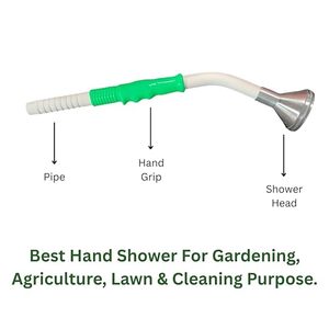 Ducha de Jardín para Plantas de Acero, Compatible con Tuberías de 1/2 y 3/4 Pulgadas, Rociador de Agua Resistente para Jardinería, Agricultura y Cuidado de Ganado - Product Image 6