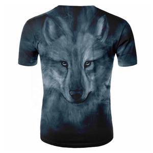 Mode hommes de t-shirt usine fabricant 3d hommes t-shirt impression t-shirt sublimation t-shirt personnalisé fait sublimation t shirt - Product Image 3