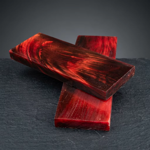 Polished Red Wood Rectangle Scales For Handicraft Home Decoration Natural Rustic Theme Durable Material - Product Image 3