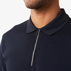 Chemises polo pour hommes, vêtements décontractés très vendus, nouveau design, logo personnalisé, couleur unie, respirantes - Product Image 5