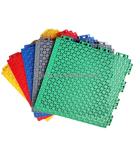 Pisos Deportivos Multiusos para Exteriores, Baldosas de PP Encajables, Antideslizantes, Resistentes al Desgaste, Diseño Gráfico Profesional - Product Image 5