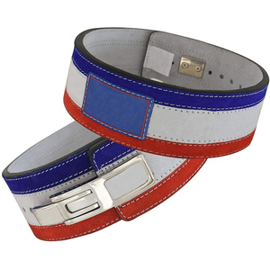 Cinturón de Cuero Vacuno de Alta Calidad para Levantamiento de Pesas, 10 mm de Grosor, Transpirable, con Logotipo Personalizado, Estilo Lujoso, Hebilla de Palanca Ligera, Unisex - Product Image 1