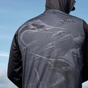 Chemise de pêche en polyester à séchage rapide UPF50+, respirante, protection UV, vêtements de performance pour l'extérieur - Product Image 4