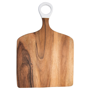 Tabla de cortar de madera de acacia natural de la mejor calidad con acabado liso para cortar alimentos y verduras a diario, personalizable para uso en cocina y hoteles. - Product Image 2