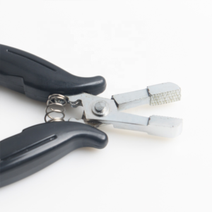 Pinzas de Alta Resistencia para Extensiones de Cabello, Acero Inoxidable, Herramienta para Anillos Micro y Adhesivos de Queratina, Equipo Profesional para Salón de Belleza, Venta al Por Mayor - Product Image 1