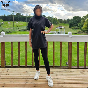 T-shirt pour femmes musulmanes, coupe régulière, style décontracté, tissu doux, respirant, écologique, manches courtes, style tendance pour tous les jours - Product Image 3