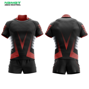 Ensemble respirant de maillot et short de rugby sublimé pour homme – Collection Elite - Product Image 1