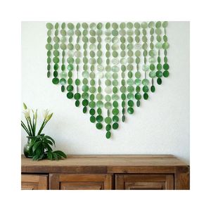 Lentejuelas de concha de capiz natural de 30 mm, cuentas de nácar en 20 colores teñidos diferentes para cortinas o campanas de viento personalizadas - Product Image 4