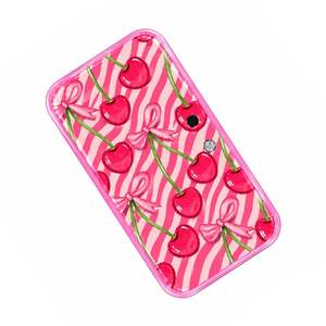 Placa de Acrílico para Pestañas con Estampado de Animales Color Rosa Cereza, Placa de Extensión de Pestañas con Estampado de Cereza, Estética y Sostenible - Product Image 4