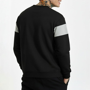 Sudadera de Hombre de Algodón Premium con Cuello Redondo, Ropa Deportiva Informal, Fabricada con Tejido Polar Grueso, Cómoda y a la Moda - Product Image 4