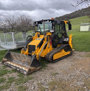 รถตักล้อยาง JCB 1CXT พร้อมหัวขุดดิน เครื่องจักรก่อสร้าง พร้อมปั๊มลูกปืนเครื่องยนต์ Kyb อุปกรณ์อเนกประสงค์ที่เชื่อถือได้ - Product Image 4