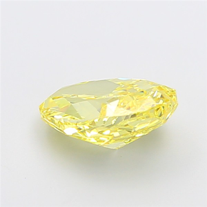 Diamant de laboratoire de 3,07 ct, jaune vif fantaisie, forme ovale, pureté VVS2, taille excellente. - Product Image 6