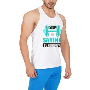 Camiseta sin mangas de calidad Premium para hombre, capucha transpirable con cuello en V, bordado a máquina, estilo deportivo, talla XL, logotipo trasero - Product Image 1