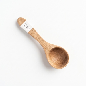 Mini cuillère doseuse en bois 11,5 cm, cuillère doseuse en bois naturel pour épices, café, thé - Product Image 1