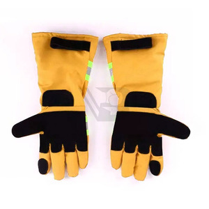 Professional Manufacture Good Quality Goat Skin Leather Heat Resistant Protective Welding <b>Gloves</b> - Product Image 5