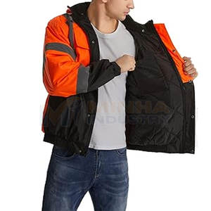 Veste de sécurité de haute qualité, veste de sécurité haute visibilité, veste de sécurité en matière optimale pour hommes, vente en ligne - Product Image 6