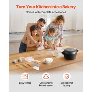 Pentola Olandese in Ghisa Pretrattata 2-in-1 con Coperchio a Padella 5QT, Accessori per Cucina e Cestello per Lievitazione del Pane - Product Image 3