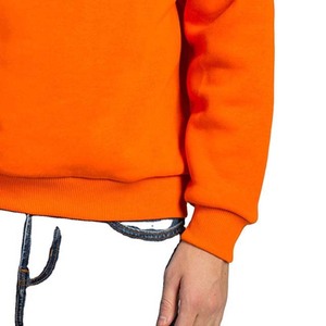Sudadera de Cuello Redondo de Felpa de Algodón para Hombre, Logotipo Personalizado, Fabricante Mayorista OEM ODM, Sudadera Extra Grande Premium para Hombre - Product Image 4