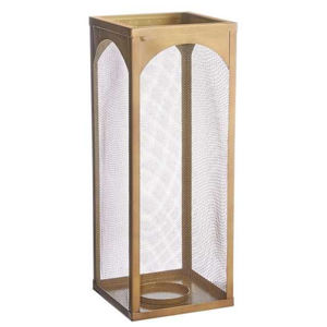 Farol Decorativo de Metal de Acero de Lujo con Acabado Bronce, Diseño Elegante, Hecho a Mano y Personalizado para Decoración del Hogar - Product Image 6