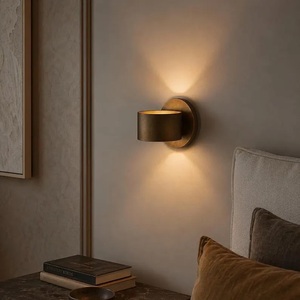 Halo Wall Sconce Light, New Aged Brass Wall Lamp, Minimalist Bedside Lighting, Home Decoration Lamps, Wall Light Fixture Eslam - Product Image 5