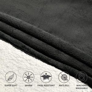 Krifey oversize Sherpa felpa con cappuccio accogliente regali di compleanno per mamma donna fidanzata uomo gigante tascabile coperta con cappuccio - Product Image 4