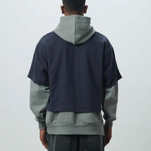 <b>Men</b>’s Premium Double Layer <b>Hoodie</b> with Custom Logo | Clean Design Heavyweight Fleece | OEM Streetwear Sweatshirt - Product Image 5