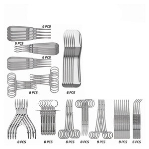 Ensemble d'instruments chirurgicaux dentaires allemands : Élévateurs, seringues, détartreurs, ciseaux, manche de scalpel – Professionnel, en acier inoxydable, manuel MOL - Product Image 3