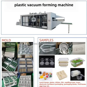 Machine de thermoformage automatique en plastique PS pour contenants alimentaires jetables, certifiée CE, haute productivité - Product Image 6