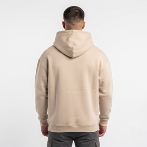 Sudadera con Capucha para Hombre, Sudadera de Felpa de Algodón Grueso, Sudadera con Capucha y Cordón Ajustable con Logotipo Personalizado - Product Image 6