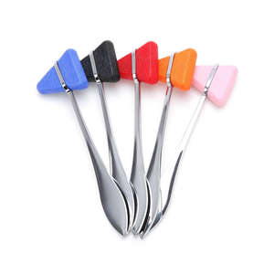 Marteau de réflexes neurologiques à manche coloré, outil de diagnostic médical en cuivre, kit de percussion, matériau métallique durable par SurgiRight - Product Image 2