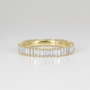 Top Vente 1.40 Carat Moissanite Radiant Cut Bague De Fiançailles Originale Or Jaune Fine Jewelry Anneaux En Gros - Product Image 4