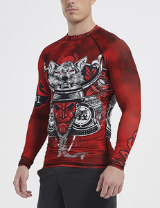 Custom Logo Rash Guard <b>Compression</b> Training <b>Shirt</b> Premium Fitness Sportswear Supplier Bulk Production - Product Image 5