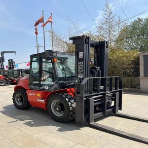 <b>Used</b> factory CAT Diesel Forklift Truck 4 Ton Heavy Duty Forklift for Warehouse Logistics Use High Performance Industrial Lift - Product Image 6