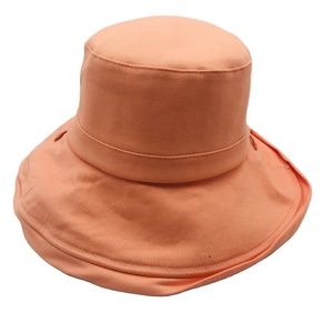 High Quality Unisex Organic Cotton Fisherman Bucket Hat Wide Brim <b>Sunscreen</b> 3D Embroidery Custom Logo for Fishing Casual Use - Product Image 6