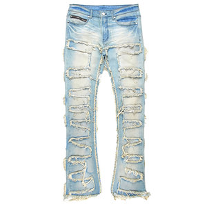 Pantalones Casuales a la Moda con Tela Ligera de Lona y 100% Algodón, Corte Ajustado para un Atuendo Moderno Diario - Product Image 1