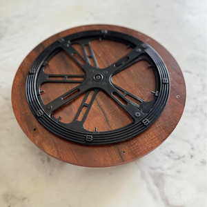 Wholesale Wood Lazy Susan Turntable <b>Organizer</b> for Countertop Pantry Storage <b>Rack</b> Food Bin <b>Spice</b> Rotating Shelf Food Display Tray - Product Image 6