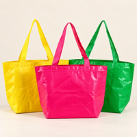 Sac de courses réutilisable en PP tissé laminé de haute qualité, personnalisé, pour supermarché, production en série en usine, vente en gros