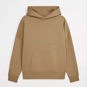 Sweat-shirts et hoodies pour hommes en molleton épais 100% coton, qualité supérieure, coupe ample, impression personnalisée du logo - Product Image 3