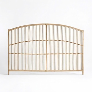 Têtes de lit en rotin, style bohème, naturelles, excellente qualité, pour lits. - Product Image 6