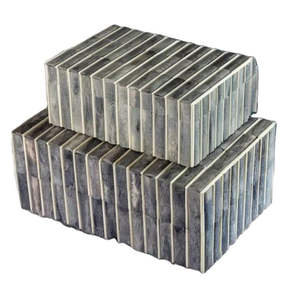 Caja de joyería con incrustaciones de hueso de alta demanda para tocador, diseño floral tradicional, caja con incrustaciones de la mejor calidad AL MALIK CRAFT - Product Image 2