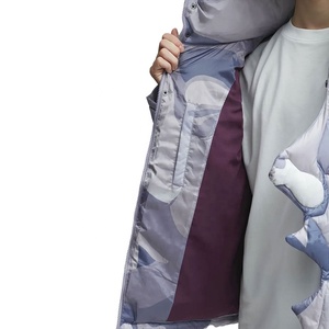 Veste matelassée imperméable pour hommes Manteau matelassé d'hiver matelassé à bulles en nylon noir Veste matelassée pour l'extérieur pour hommes - Product Image 6